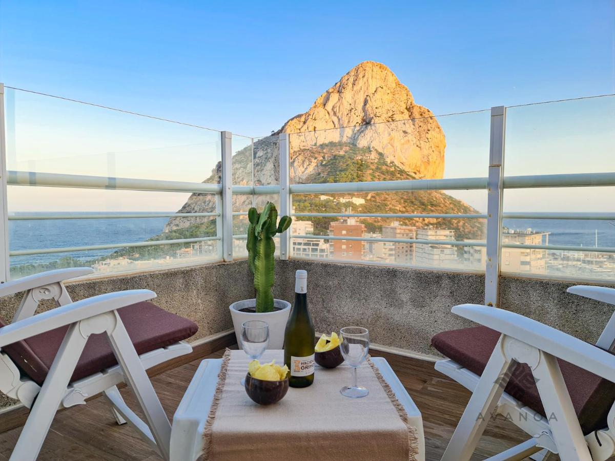 A008 - Ático nuevo con las mejores vistas de Calpe Esterno foto