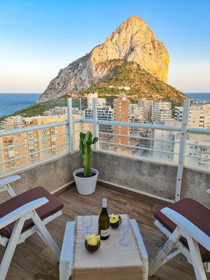 A008 - Ático nuevo con las mejores vistas de Calpe Esterno foto