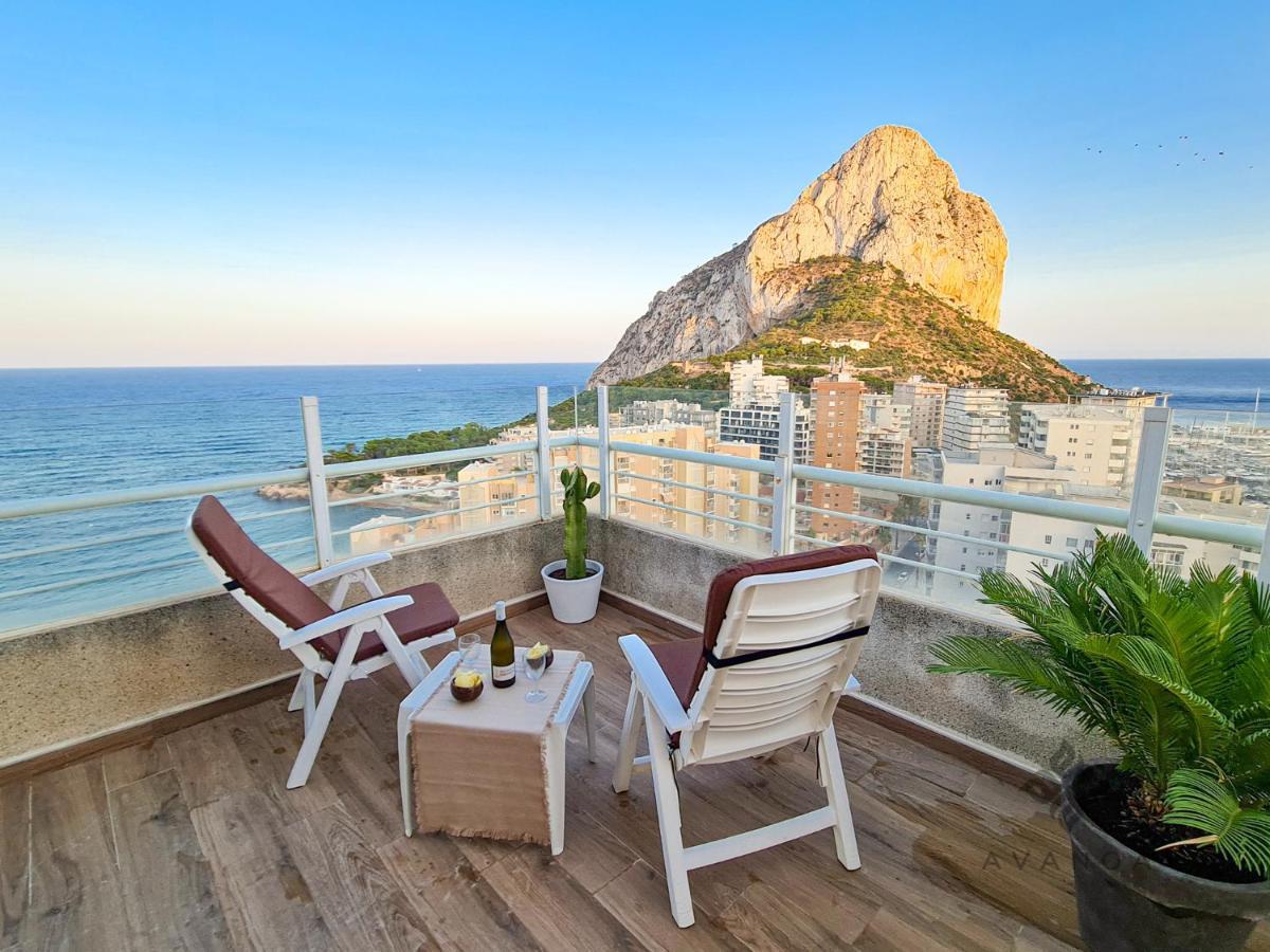 A008 - Ático nuevo con las mejores vistas de Calpe Esterno foto