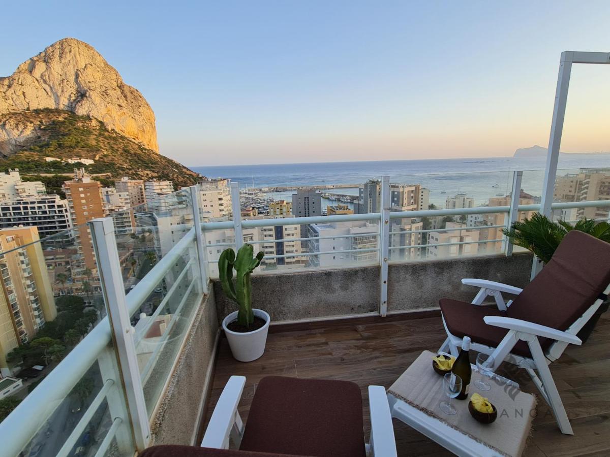 A008 - Ático nuevo con las mejores vistas de Calpe Esterno foto
